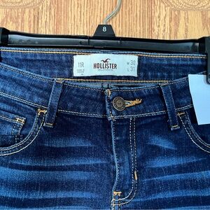 Hollister jeans, skinny, size 30, length regular. Dark washed color. Like new